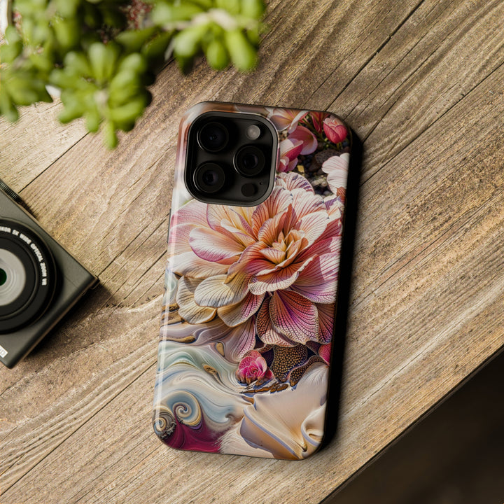 Floral Swirl Essence - MagSafe Tough Case