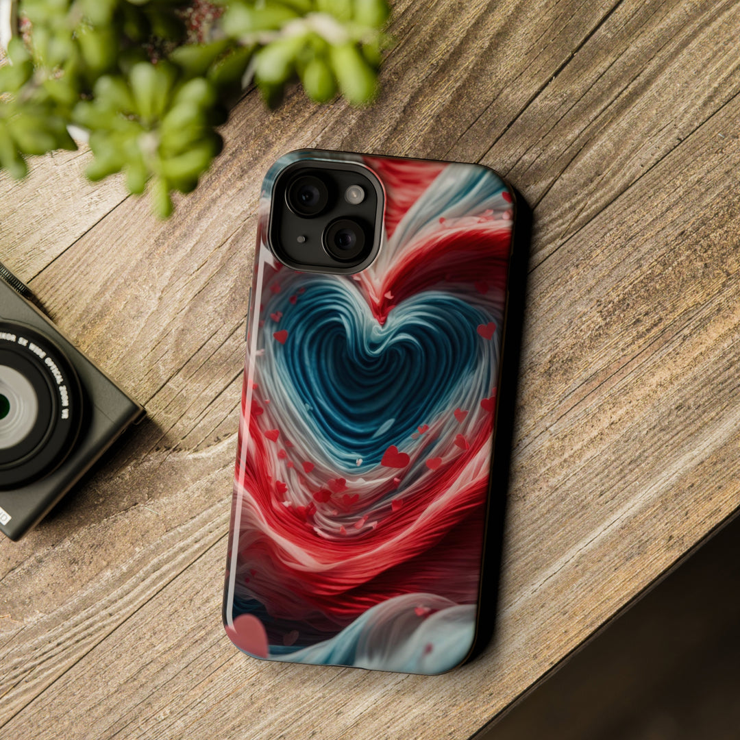 Swirling Heart Embrace - MagSafe Tough Case