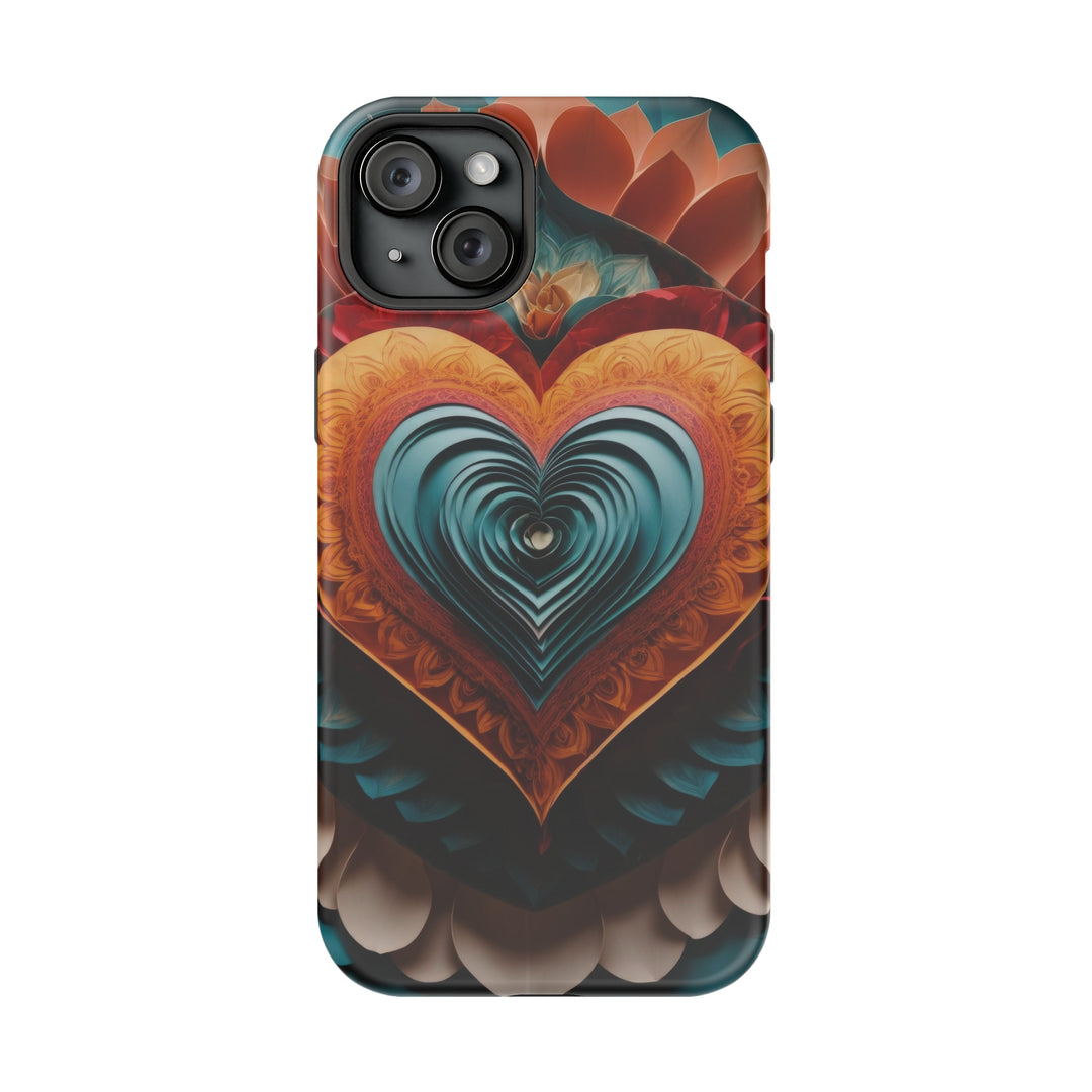 Layered Heart Artwork - MagSafe Tough Case