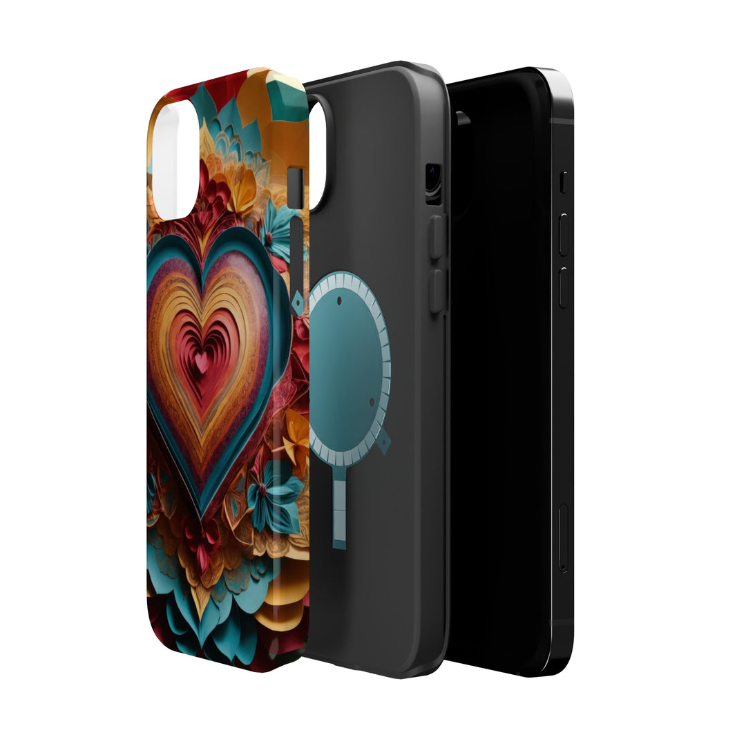 Infinite Layered Heart - MagSafe Tough Case