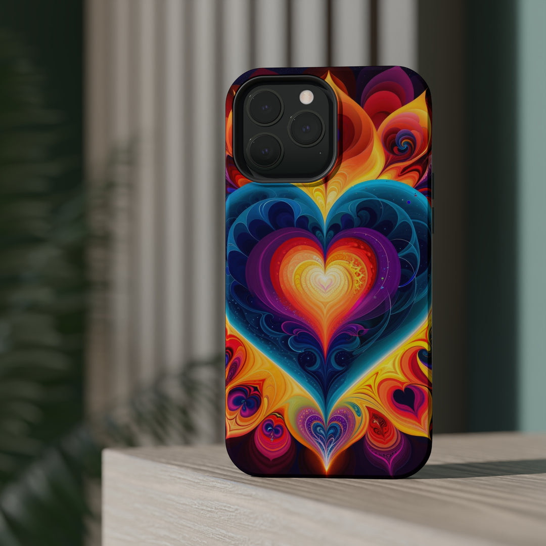 Cosmic Vibrant Heart - MagSafe Tough Case