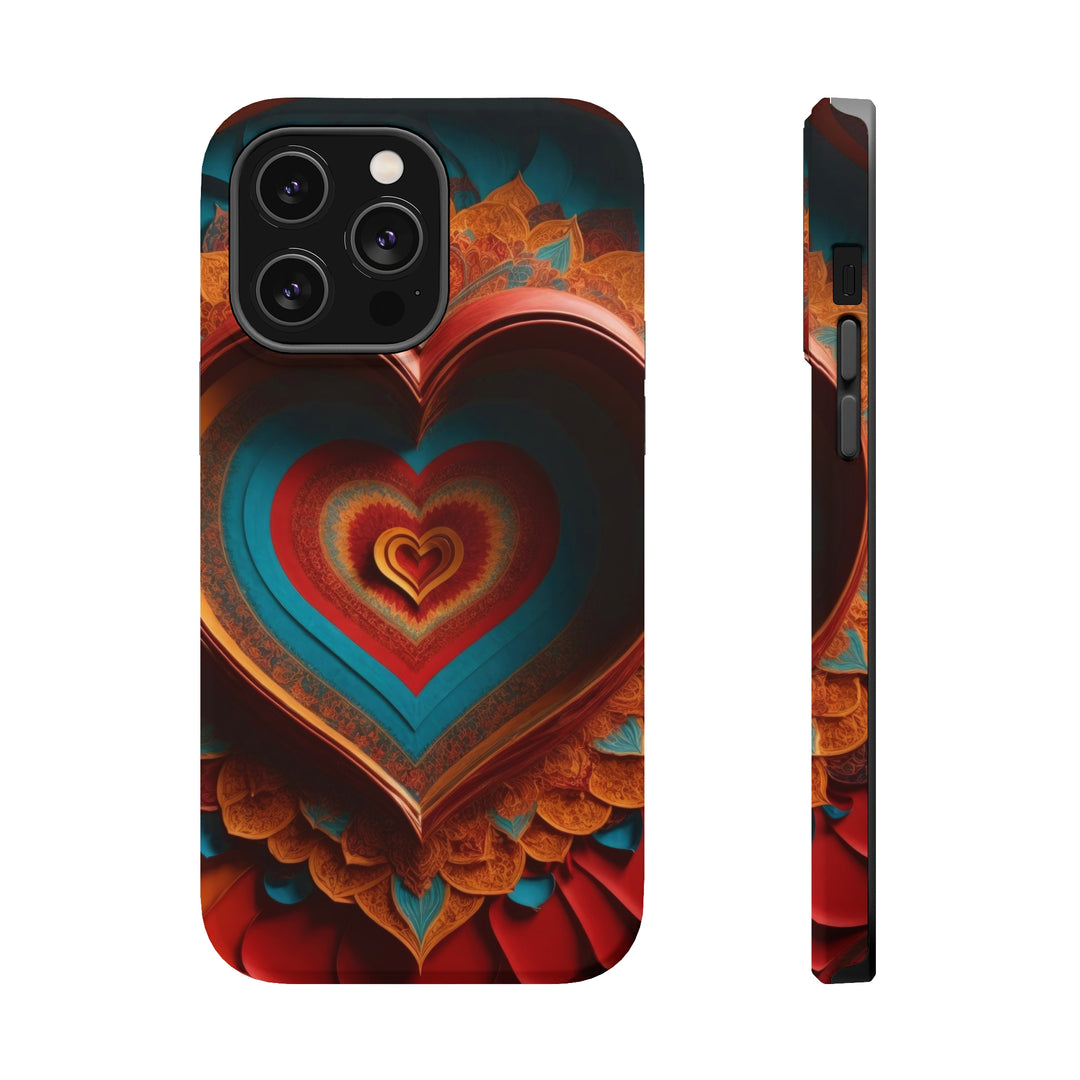 Infinite Layered Hearts - MagSafe Tough Case