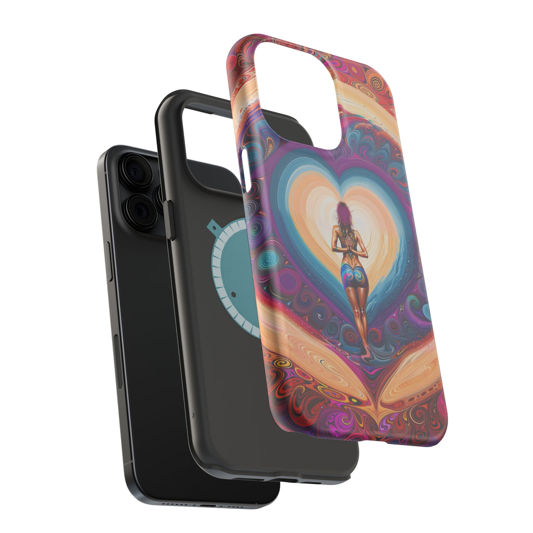 Cosmic Heart Vortex - MagSafe Tough Case