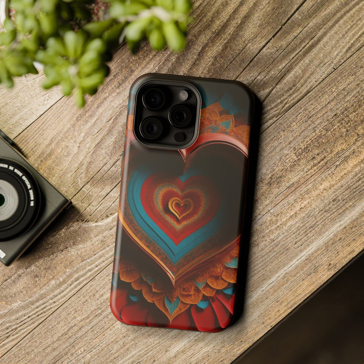 Infinite Layered Hearts - MagSafe Tough Case