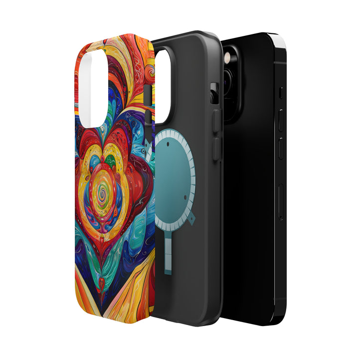 Vibrant Swirling Emotions - MagSafe Tough Case