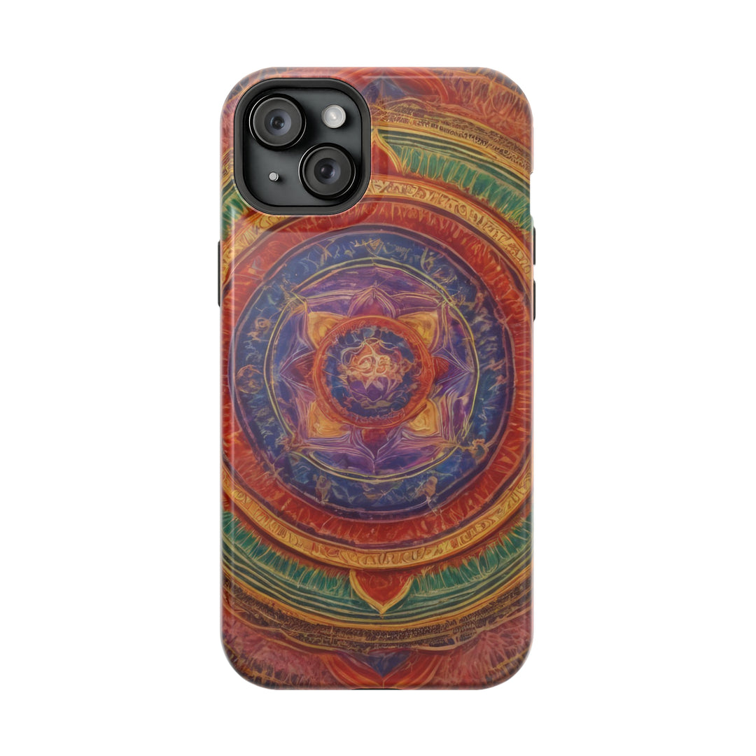 Vibrant Mandala Essence - MagSafe Tough Case