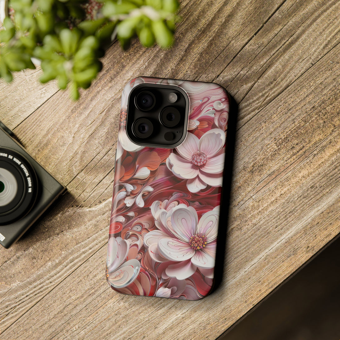 Swirling Floral Abundance - MagSafe Tough Case