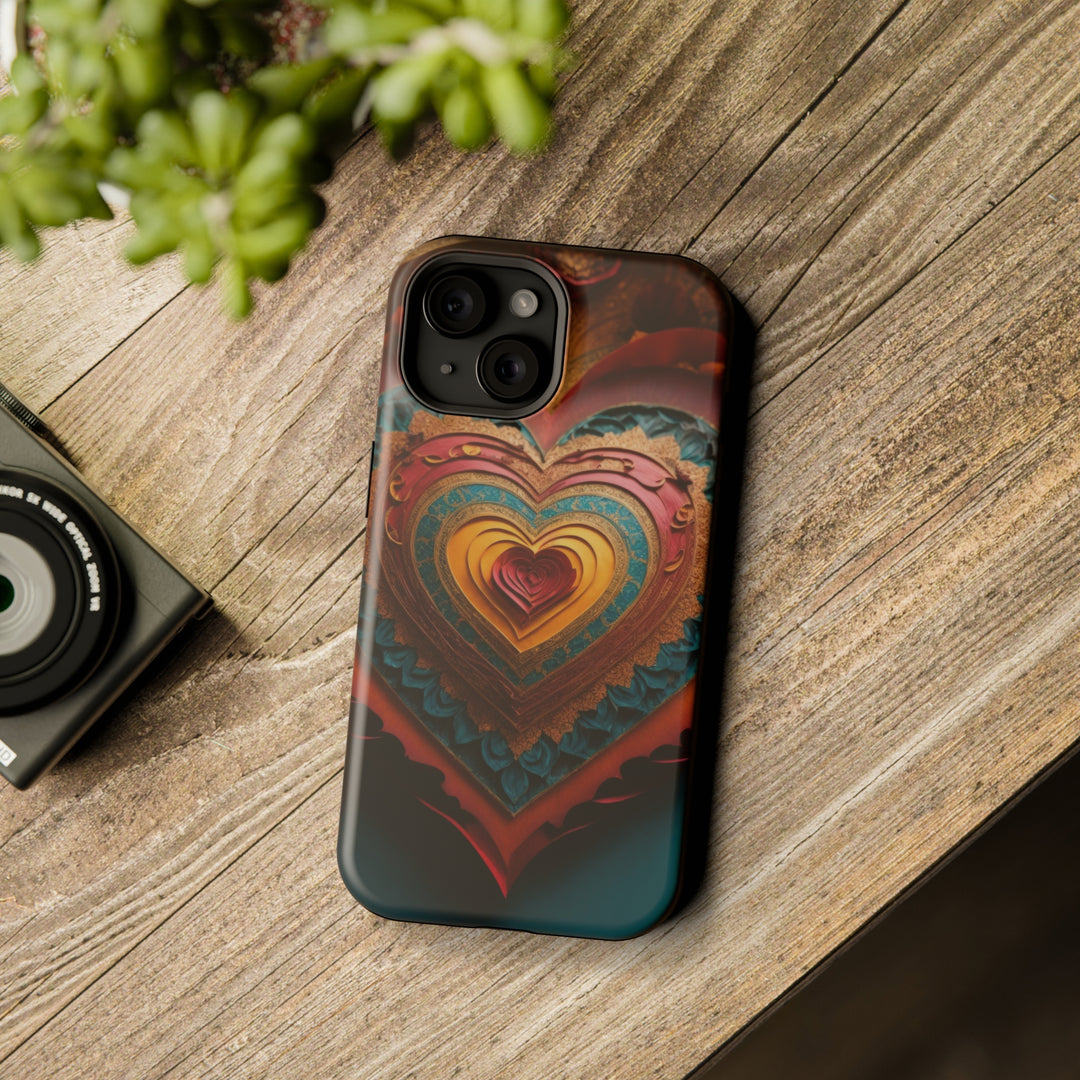 Intricate Heart Mandala - MagSafe Tough Case