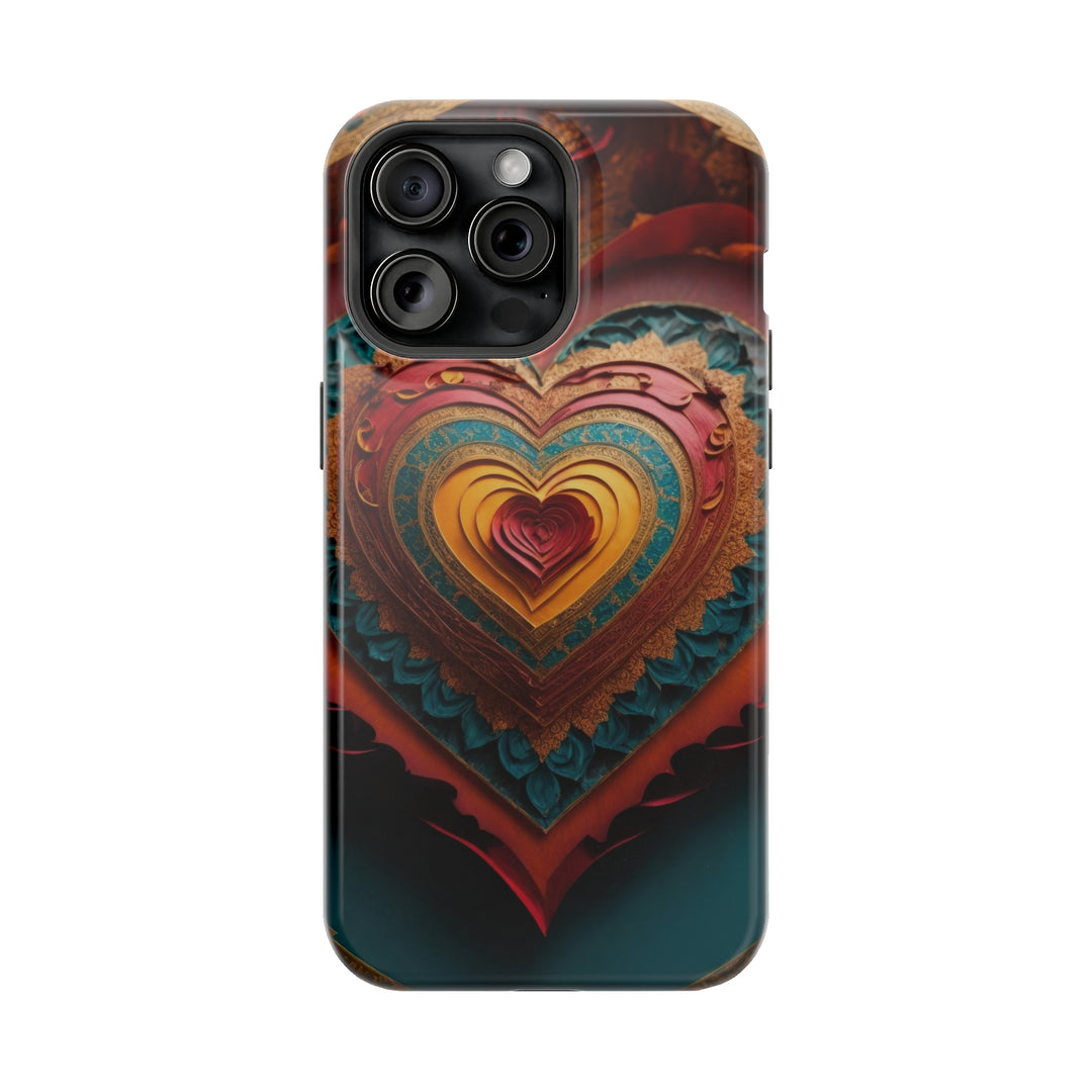 Intricate Heart Mandala - MagSafe Tough Case