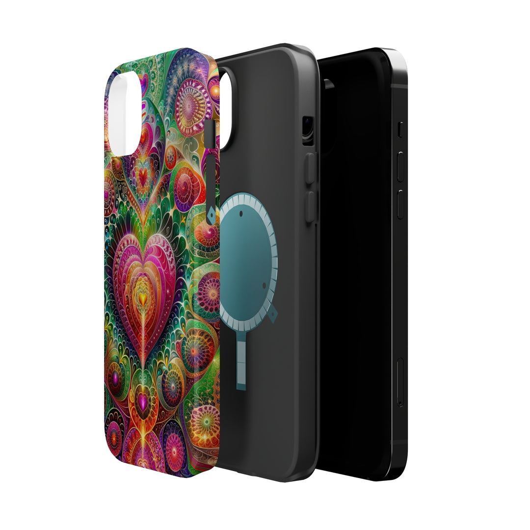 Kaleidoscopic Heart Symphony - MagSafe Tough Case