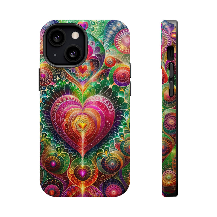 Kaleidoscopic Heart Symphony - MagSafe Tough Case