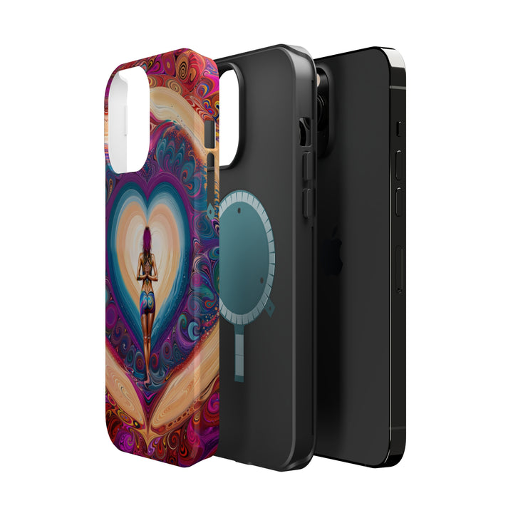Cosmic Heart Vortex - MagSafe Tough Case