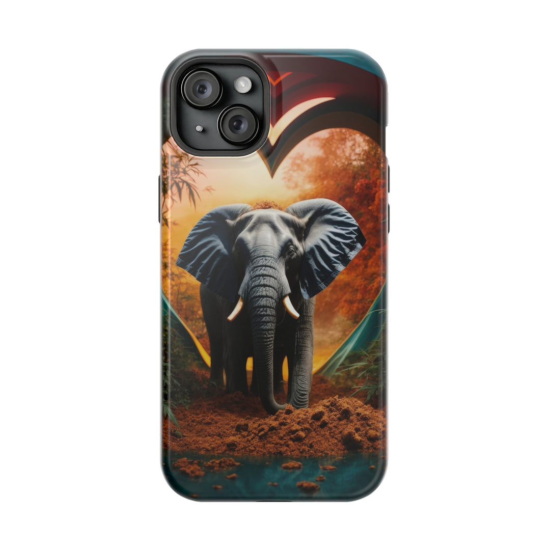 Heart Portal Elephant - MagSafe Tough Case