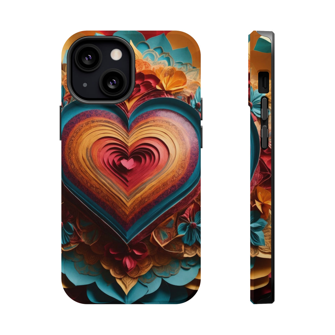 Infinite Layered Heart - MagSafe Tough Case