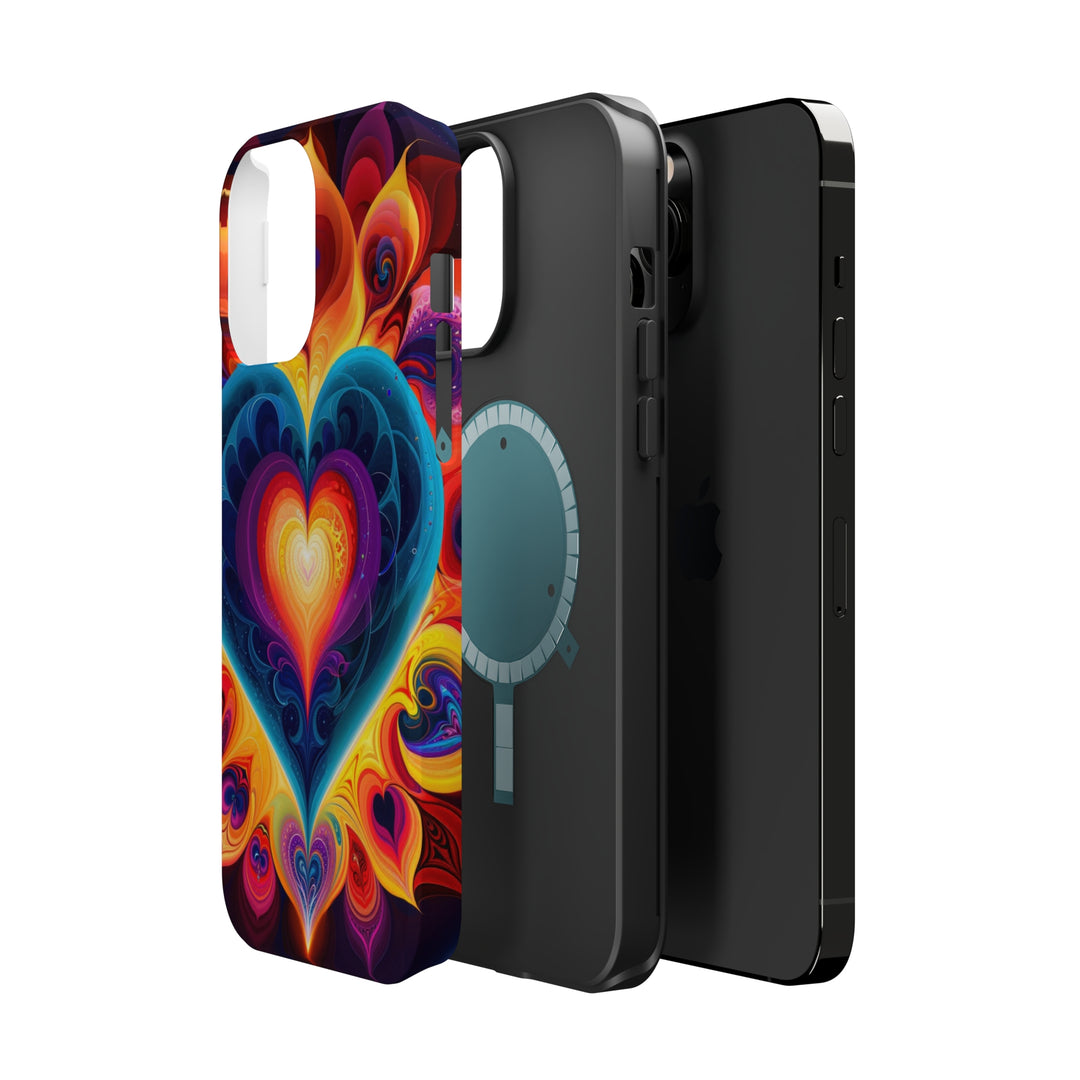 Cosmic Vibrant Heart - MagSafe Tough Case