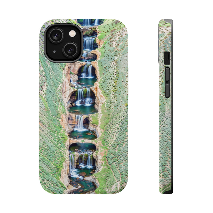 Verdant Cascade Serenity - MagSafe Tough Case