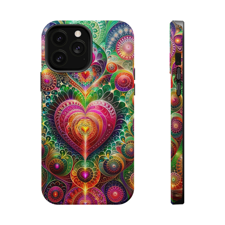 Kaleidoscopic Heart Symphony - MagSafe Tough Case