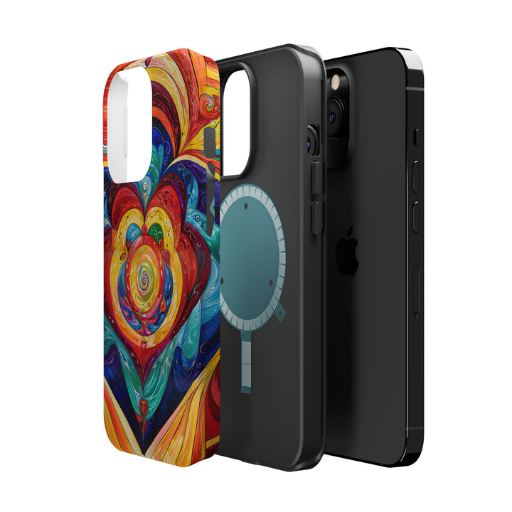 Vibrant Swirling Emotions - MagSafe Tough Case