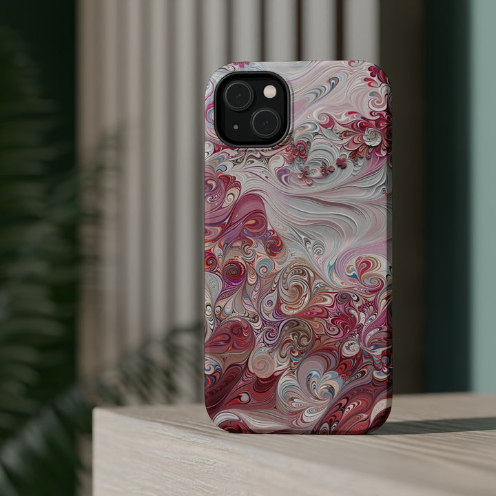 Floral Swirl Symphony - MagSafe Tough Case