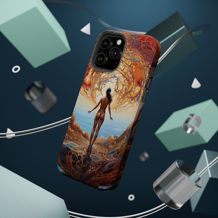 Ethereal Swirls Journey - MagSafe Tough Case