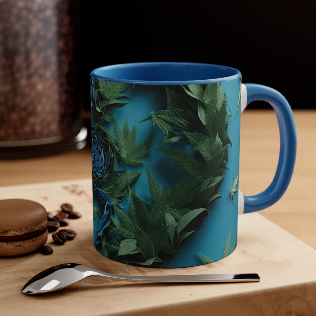 Botanical Dual Heart - Accent Coffee Mug