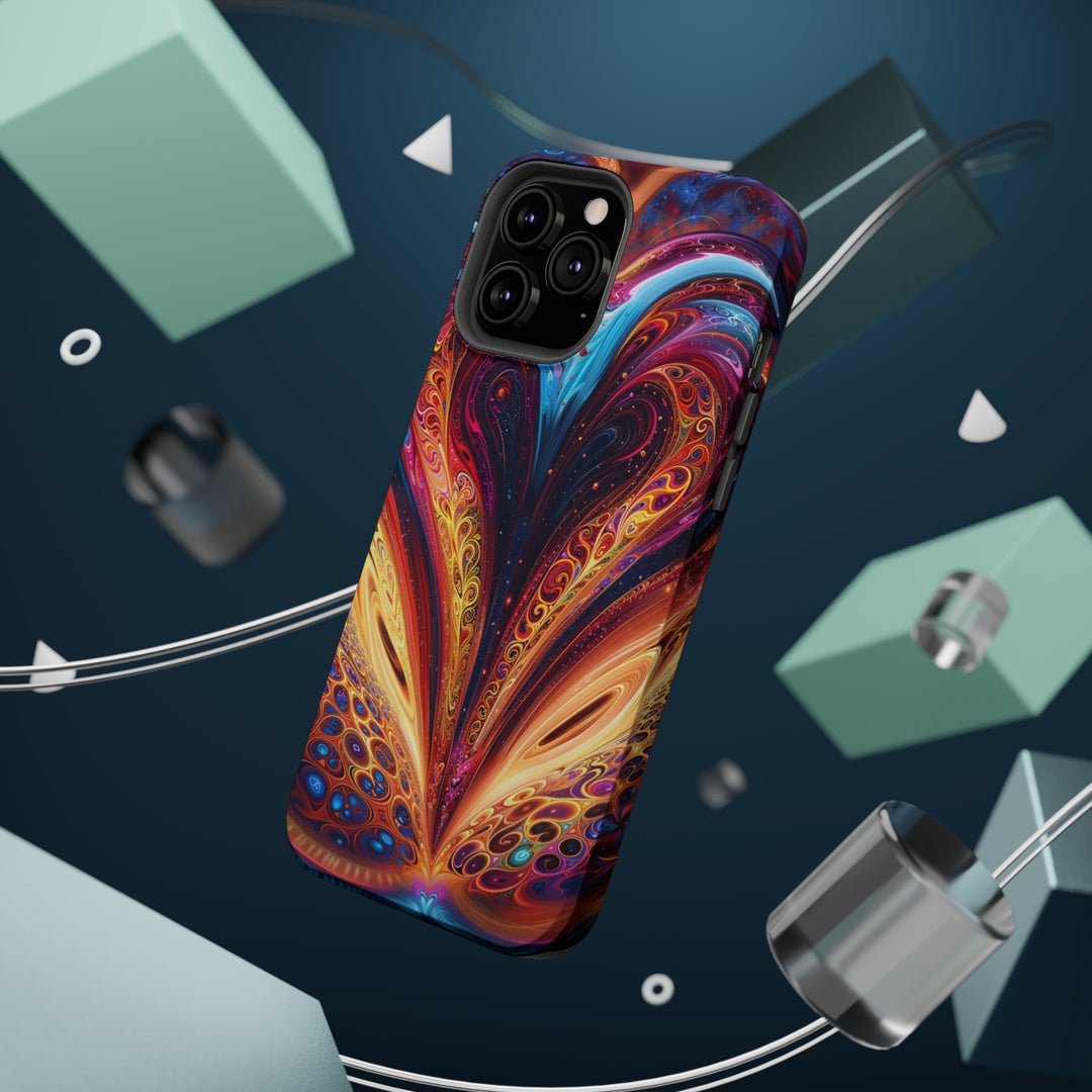 Cosmic Vibrant Swirls - MagSafe Tough Case