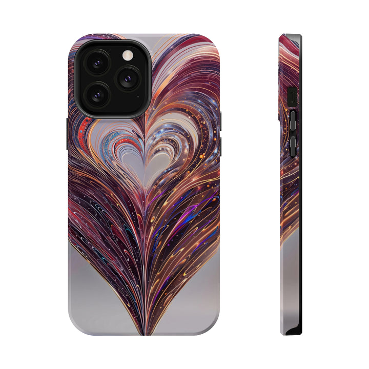 Luminous Swirling Heart - MagSafe Tough Case