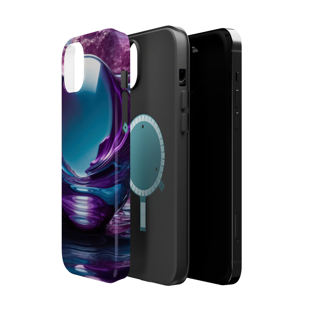 Spherical Amethyst Reflection - MagSafe Tough Case