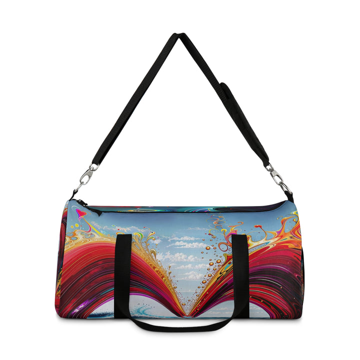 Vibrant Heart Waves - Duffle Bag