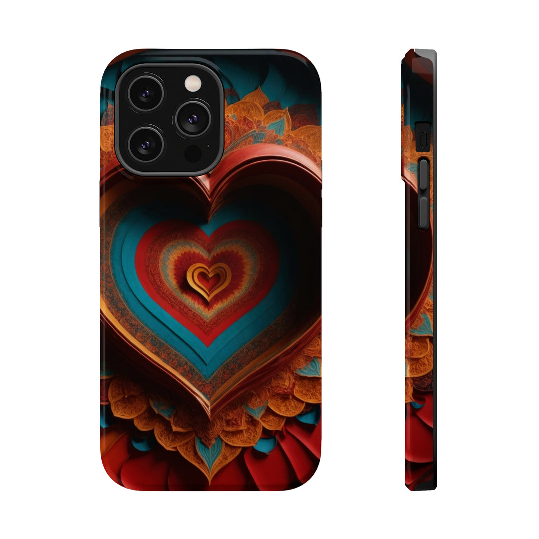 Infinite Layered Hearts - MagSafe Tough Case