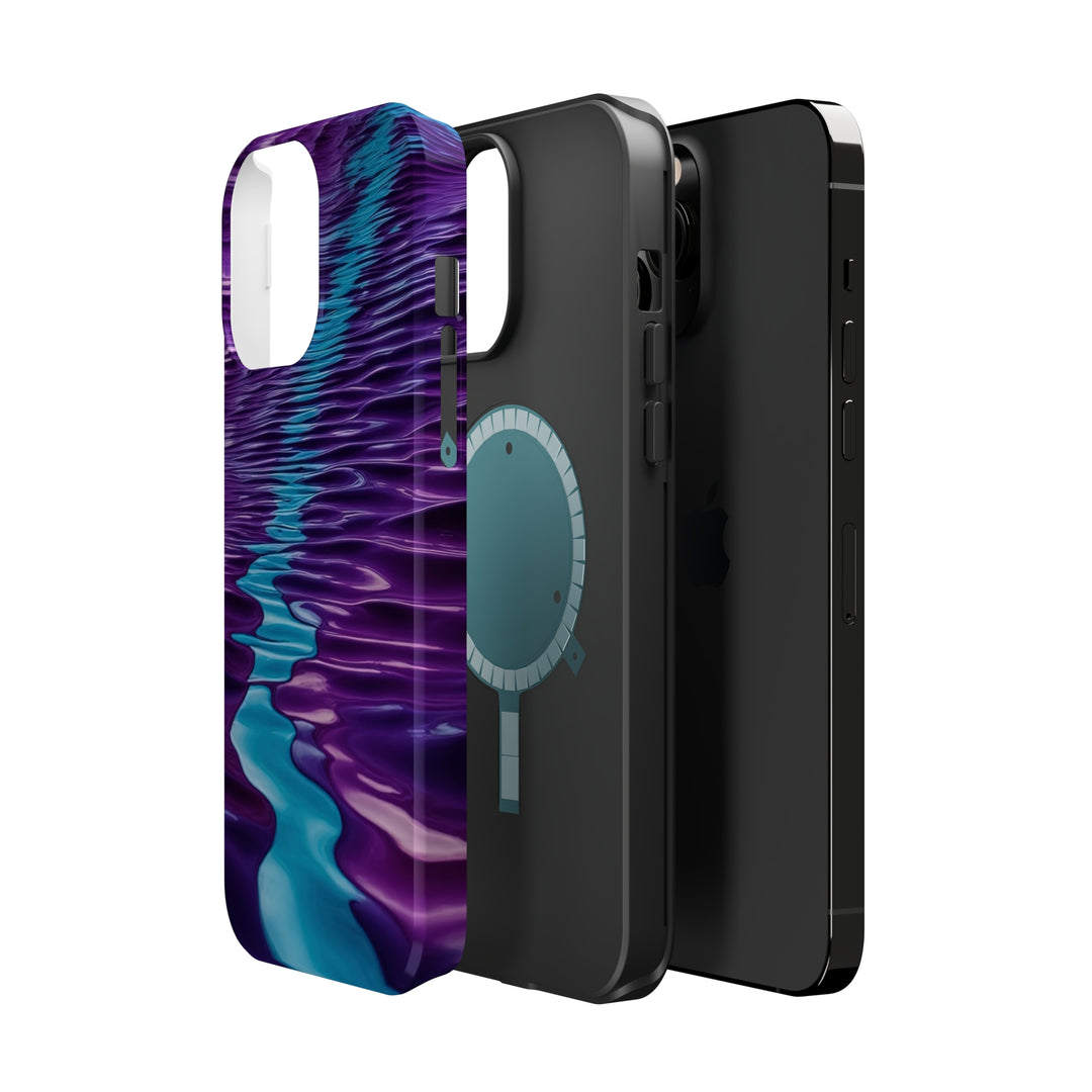 Amethyst Waves Illusion - MagSafe Tough Case