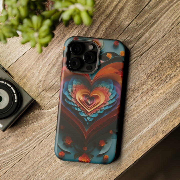 Blooming Heart Layers - MagSafe Tough Case