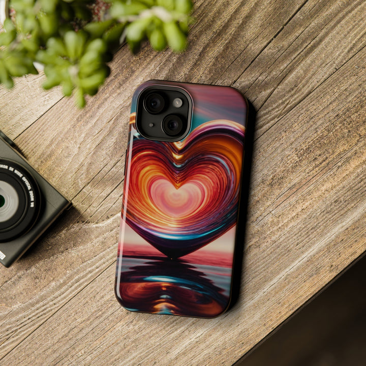 Vibrant Swirling Heart - MagSafe Tough Case