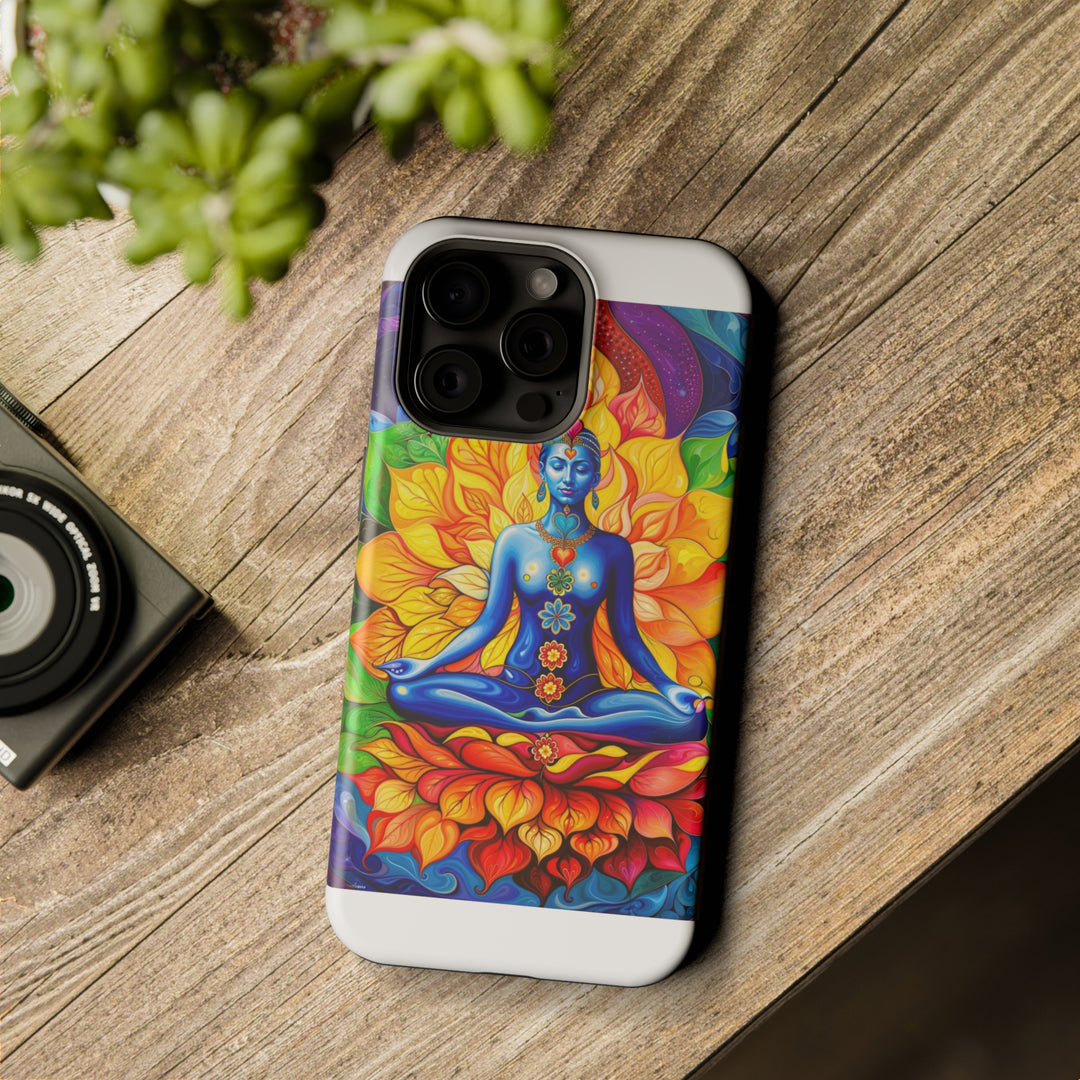 Cosmic Floral Meditation - MagSafe Tough Case