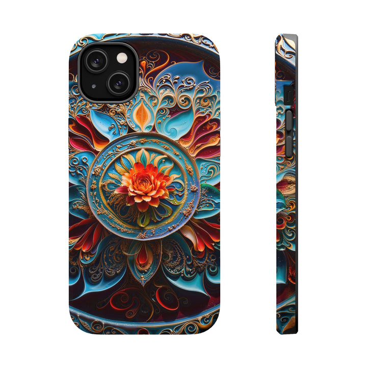 Intricate Floral Mandala - MagSafe Tough Case