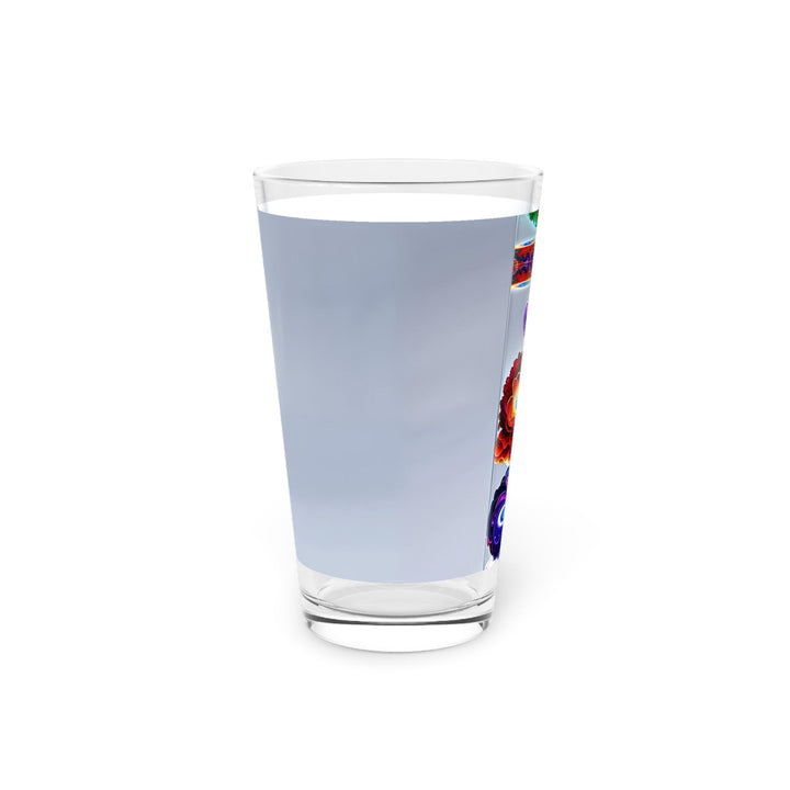 Abstract Chromatic Hearts - Pint Glass - Mug - g(0D·IO) - 16oz - -