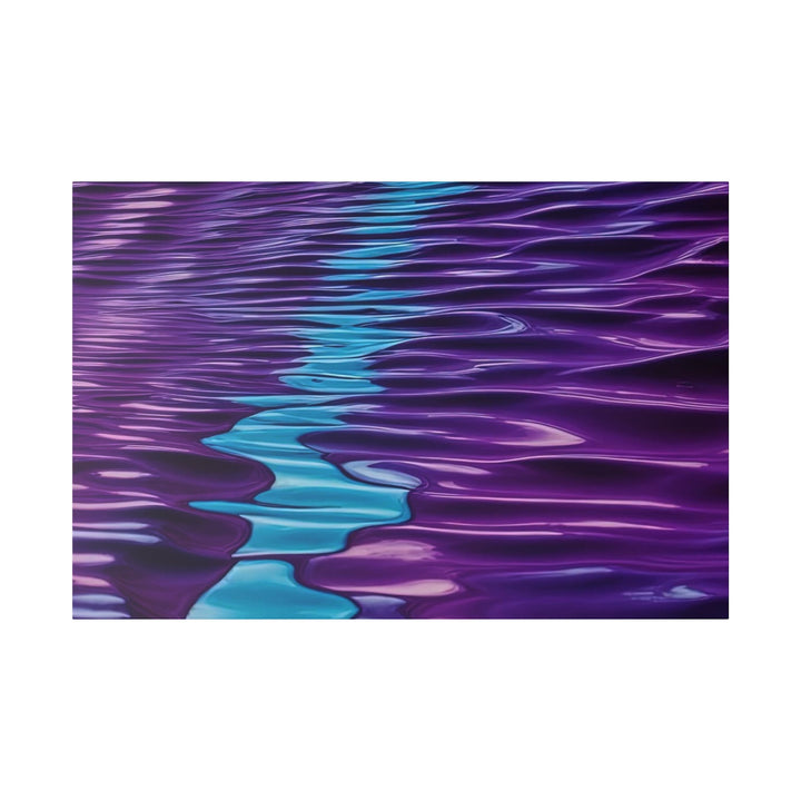 Amethyst Waves Illusion - Matte Canvas - Canvas - g(0D·IO) - 48″ x 32″ (Horizontal) - 0.75'' -