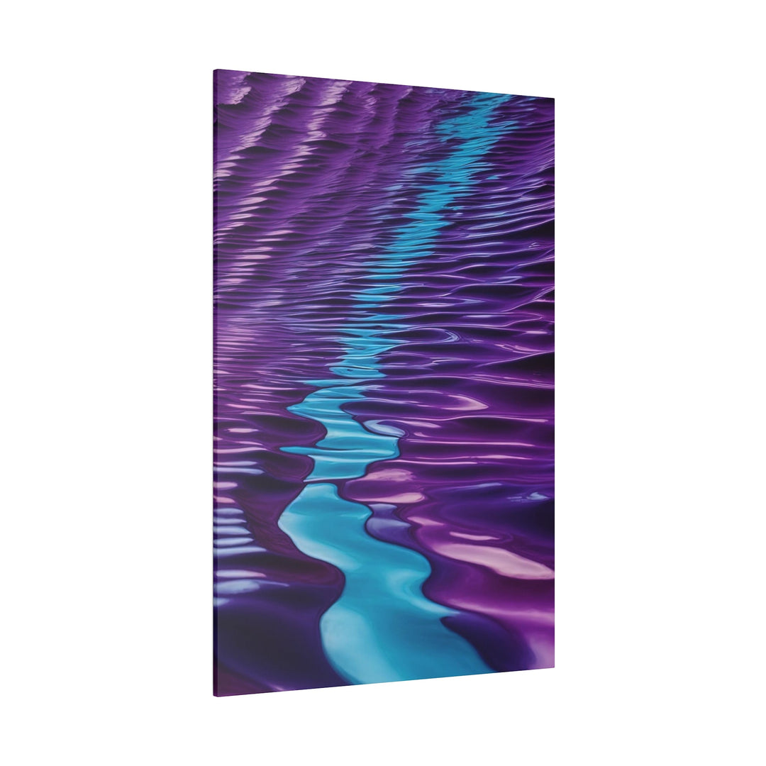 Amethyst Waves Illusion - Matte Canvas - Canvas - g(0D·IO) - 32" x 32" (Square) - 0.75'' -