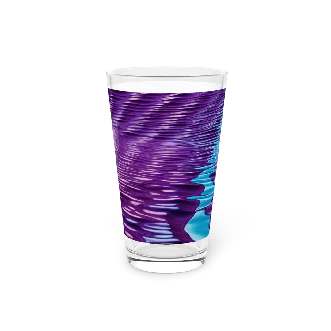 Amethyst Waves Illusion - Pint Glass - Mug - g(0D·IO) - 16oz - -