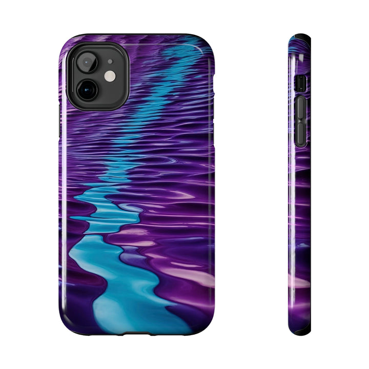 Amethyst Waves Illusion - Tough Phone Case - Phone Case - g(0D·IO) - iPhone 11 - -