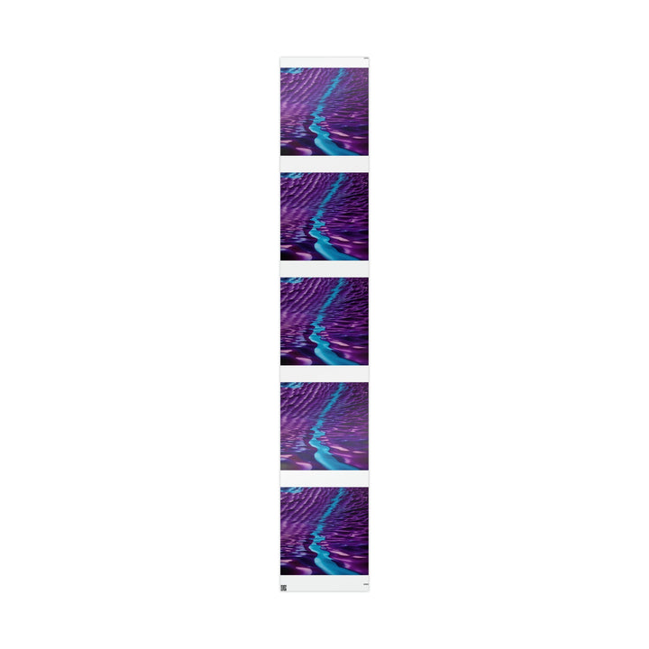 Amethyst Waves Illusion - Wrapping Paper - Home Decor - g(0D·IO) - 30" x 180" - Glossy -