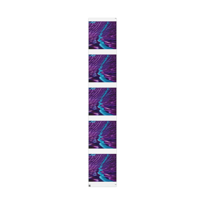 Amethyst Waves Illusion - Wrapping Paper - Home Decor - g(0D·IO) - 30" x 180" - Matte -