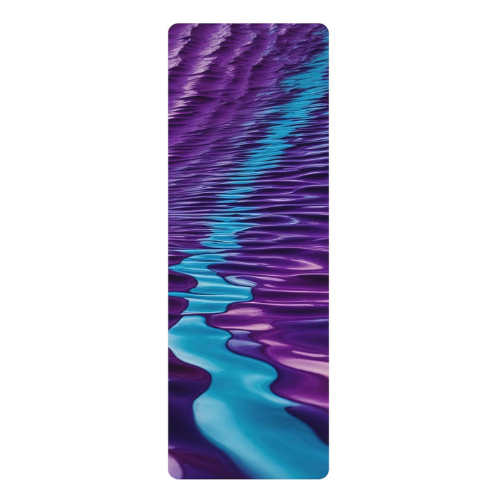 Amethyst Waves Illusion - Yoga Mat - Home Decor - g(0D·IO) - 24” x 68” - -