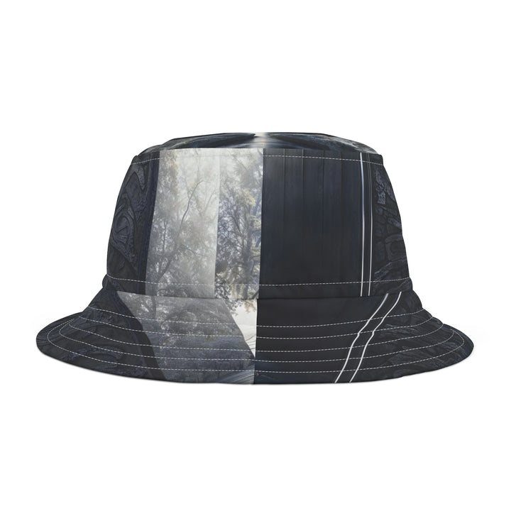 Ancient Gateway Contrast - Bucket Hat - Hats - g(0D·IO) - Large - White stitching -