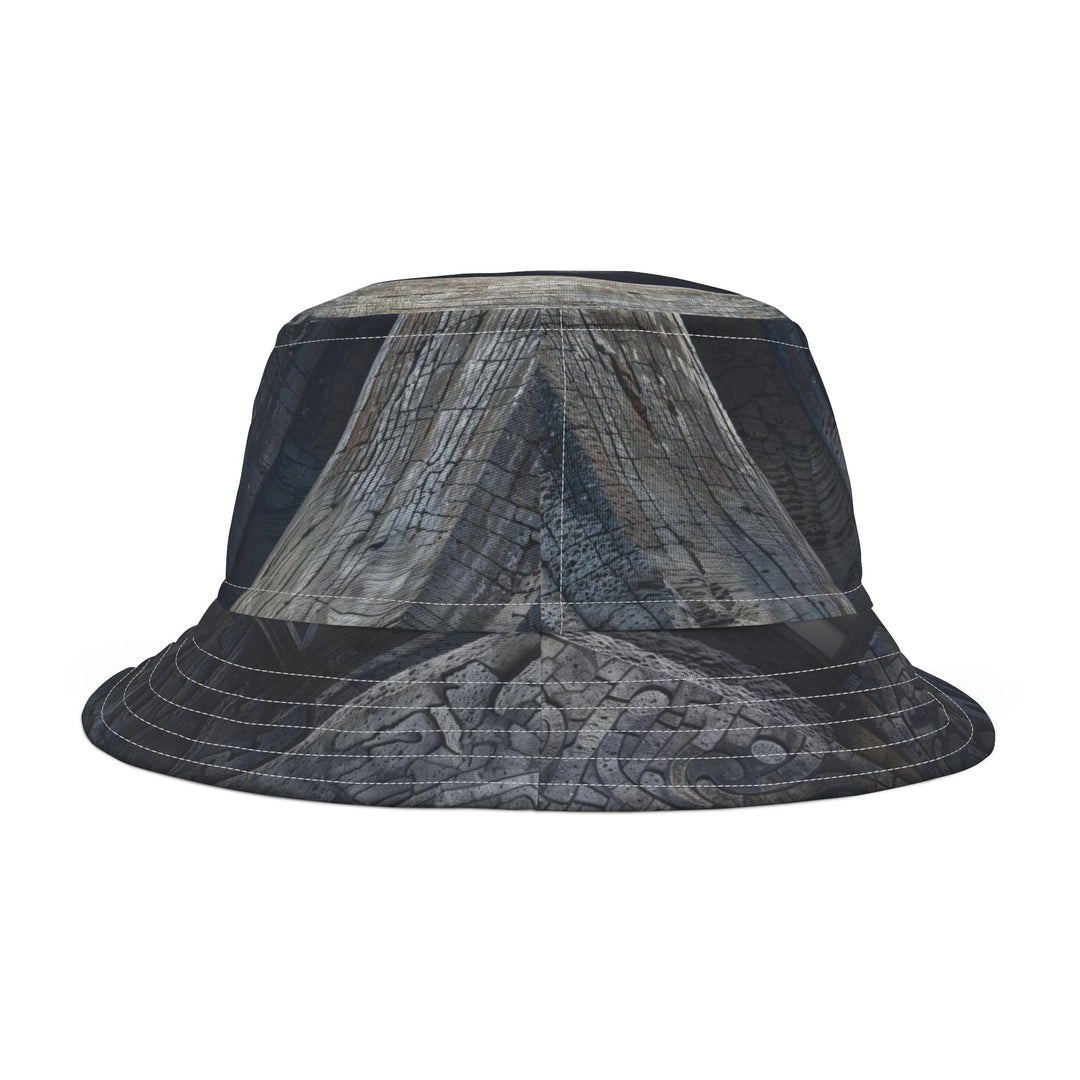 Ancient Gateway Contrast - Bucket Hat - Hats - g(0D·IO) - Large - White stitching -