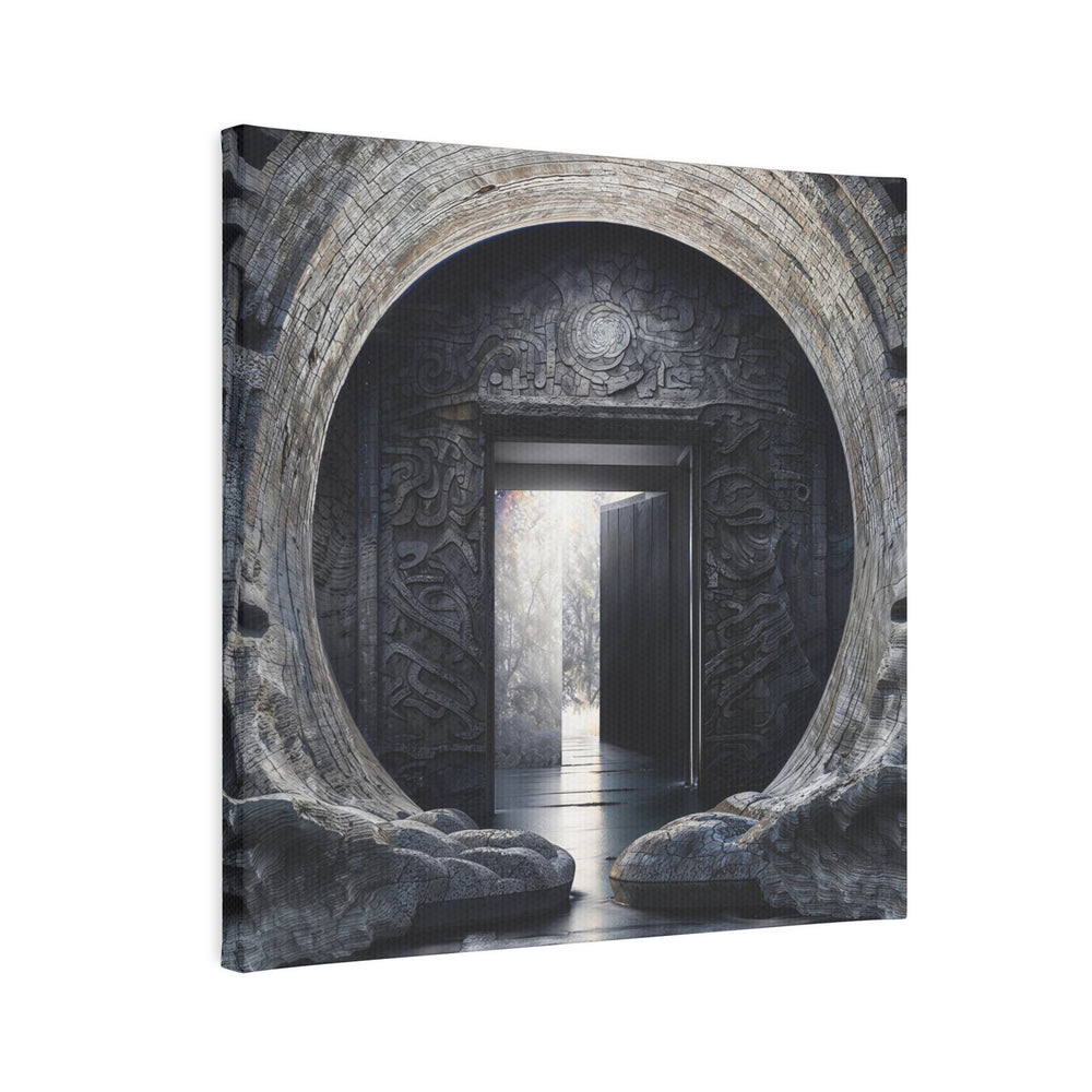 Ancient Gateway Contrast - Canvas Photo Tile - Canvas - g(0D·IO) - 8" x 8" (Square) - 0.5" -