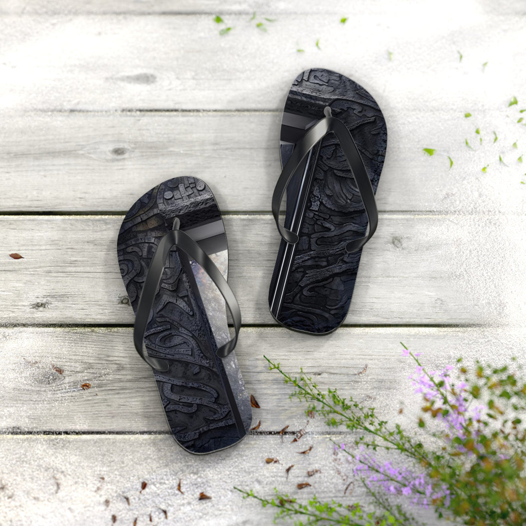 Ancient Gateway Contrast - Flip Flops - Shoes - g(0D·IO) - XL - Black sole -