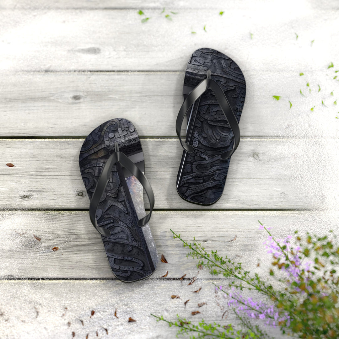 Ancient Gateway Contrast - Flip Flops - Shoes - g(0D·IO) - XL - Black sole -