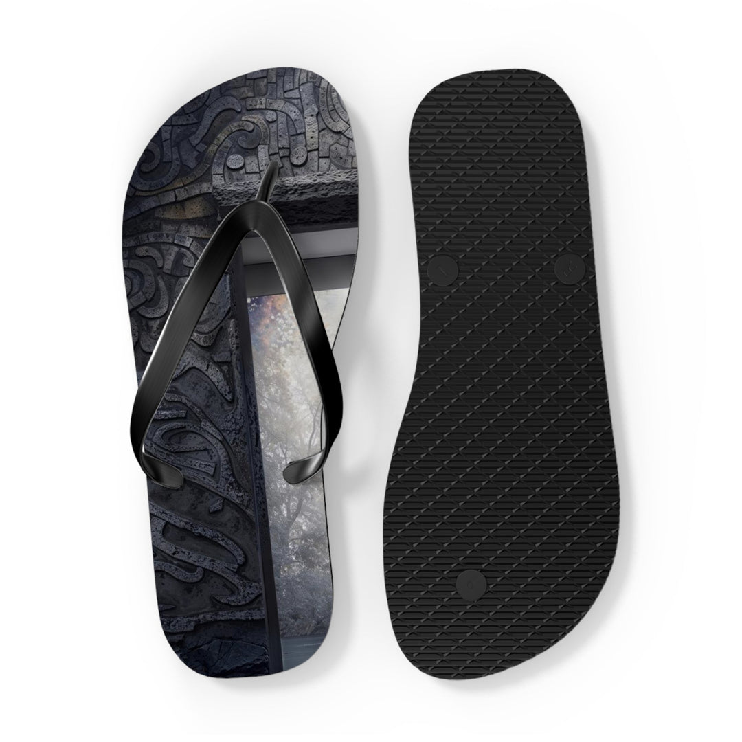 Ancient Gateway Contrast - Flip Flops - Shoes - g(0D·IO) - XL - Black sole -