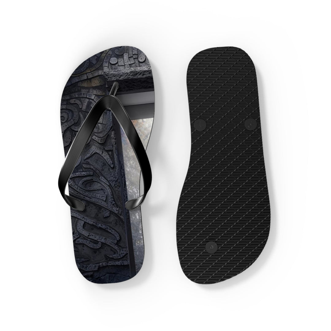 Ancient Gateway Contrast - Flip Flops - Shoes - g(0D·IO) - XL - Black sole -